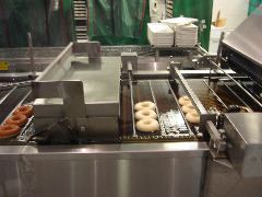 Wow!  Krispy Kreme Doughnut factory!!!